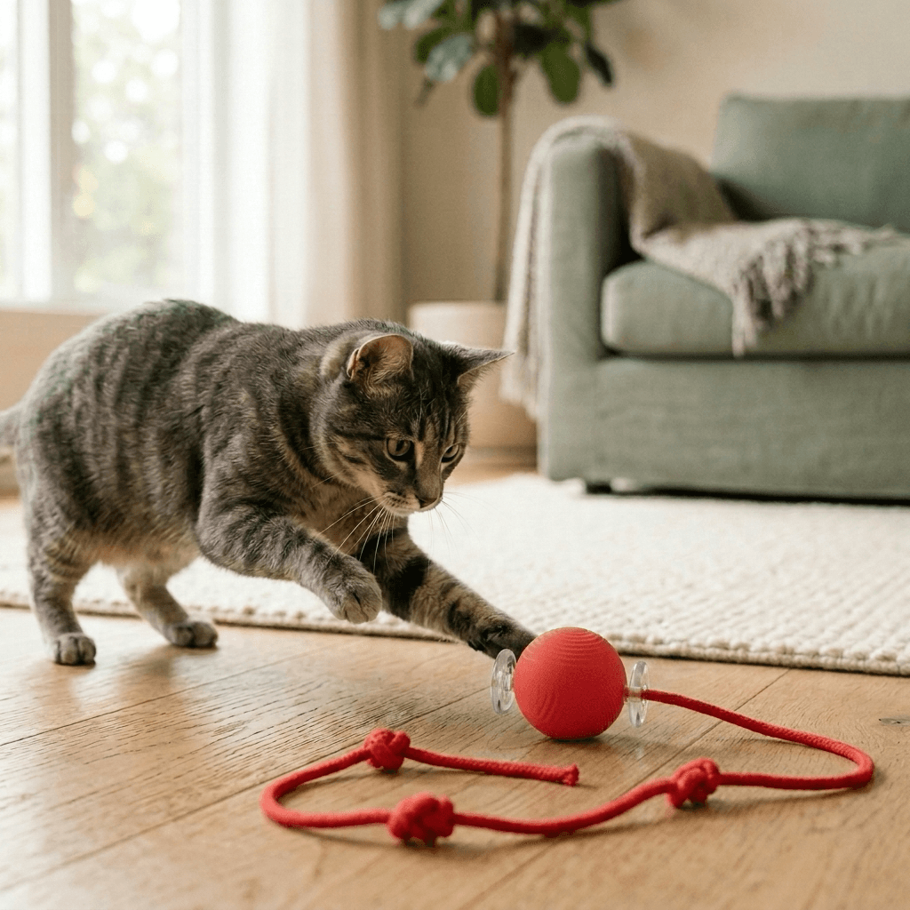 Pounce - Auto-Rolling Cat Toy